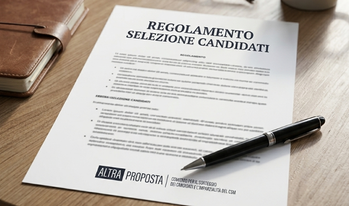 Il regolamento per la selezioni dei candidati