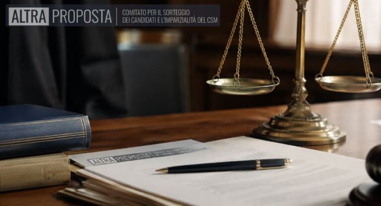 Presentazione del Comitato “Altra Proposta”